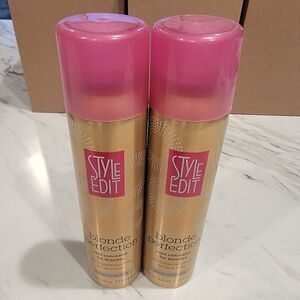 2 pack STYLE EDIT Blonde Perfection Root Concealer Medium Blonde 4.0 oz Each